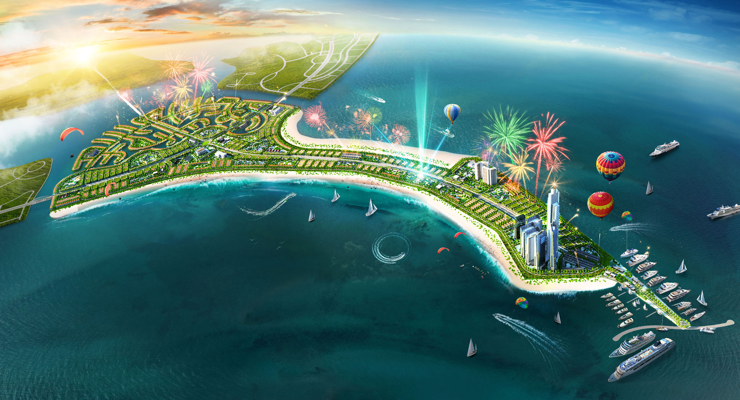 Vinhomes Green Paradise_Phoi Canh The Paradise